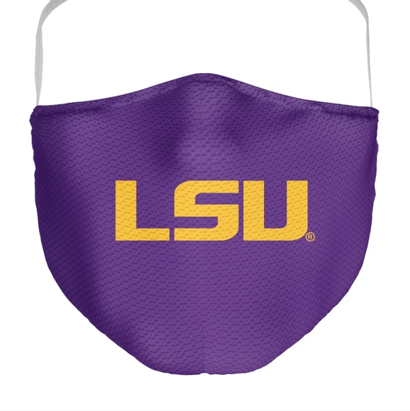 Other - LSU Tigers Fanatics Adult All Over Logo Face Coverings 3 Pack